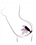Анальная пробка с утяжелением цилиндрической формы большая Anal Trainer by Black Velvets (17.5, Ø 4.5 см)