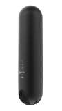 Перезаряжаемая вибропуля Indeep Clio Black (7.6, Ø 2 см)