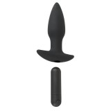 Анальная пробка с пультом ДУ Remote controlled Butt Plug (13, Ø 3.6 см)