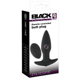 Анальная пробка с пультом ДУ Remote controlled Butt Plug (13, Ø 3.6 см)