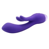 Вибратор INDULGENCE Rechargeable Frolic Bunny purple (18.7, Ø 3 см)