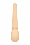 Безремневой анальный страпон Natural Seduction Beige (20, Ø 2.5 см)