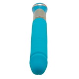Вибратор ECSTASY Deluxe Greedy Dong blue (19.5, Ø 3.5 см)