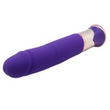 Вибратор ECSTASY Deluxe Greedy Don purple (19.5, Ø 3.5 см)