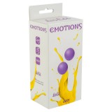 Вагинальные шарики без сцепки Emotions Lexy Small purple (Ø 2.4 см)