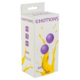 Вагинальные шарики без сцепки Emotions Lexy Medium purple (Ø 2.8 см)