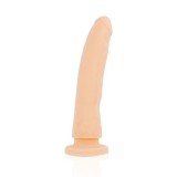 Фалоимитатор из силикона DELTA CLUB TOYS DONG, телесный (17, Ø 3 см)