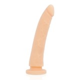 Фалоимитатор из силикона DELTA CLUB TOYS DONG, телесный (20, Ø 4 см)
