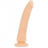Фалоимитатор из силикона DELTA CLUB TOYS DONG, телесный (23, Ø 4.5 см)