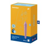Мини вибромассажер Satisfyer Ultra Power Bullet 8 лиловый (14, Ø 2.8 см)