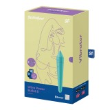 Мини вибромассажер Satisfyer Ultra Power Bullet 8 мятный (14, Ø 2.8 см)