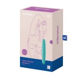 Мини вибромассажер Satisfyer Ultra Power Bullet 6 мятный (13, Ø 2.5 см)