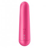Мини вибромассажер Satisfyer Ultra Power Bullet 3 розовый (9, Ø 2.3 см)