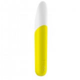 Мини вибромассажер Satisfyer Ultra Power Bullet 7 желтый (13.5, Ø 2.4 см)