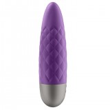 Мини вибромассажер Satisfyer Ultra Power Bullet 5 фиолетовый (9.5, Ø 2.5 см)
