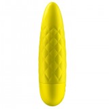 Мини вибромассажер Satisfyer Ultra Power Bullet 5 желтый (9.5, Ø 2.5 см)