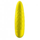 Мини вибромассажер Satisfyer Ultra Power Bullet 5 желтый (9.5, Ø 2.5 см)