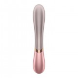 Вибромассажер Satisfyer Hot Lover с функцией нагрева розовый (20.4, Ø 4.4 см)