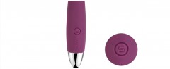 Svakom Coco Violet Гибкий тонкий вибростимулятор фиолетовый (18.2, Ø 2.5 см)