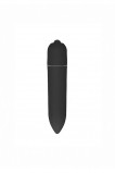 Вибропуля Power Bullet 10 режимов вибрации, черная (8.5, Ø 1.8 см)