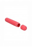 Вибропуля Bullet Vibrator - Extra Long, 10 режимов вибрации, розовая (10.5, Ø 1.8 см)
