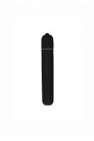 Вибропуля Bullet Vibrator - Extra Long, 10 режимов вибрации, чёрная (10.5, Ø 1.8 см)