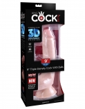 Фаллоимитатор на присоске King Cock Plus Cock with Balls 9