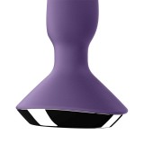 Анальная пробка с вибрацией Satisfyer Plug Ilicious 1, фиолетовая (13.5, Ø 3.3 см)