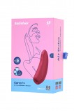 Satisfyer Curvy 1+, красный(мятая коробка)