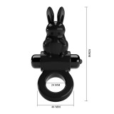 Exciting ring Эрекционное кольцо со стимулятором клитора в виде кролика (9.2, Ø 2.4 см)