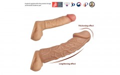 Насадка реалистик на фаллос Penis sleeve № 2, размер L (16.4, Ø 5.5 см)