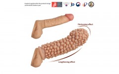 Насадка реалистик на фаллос Penis sleeve № 5, размер L (16.5, Ø 5.5 см)