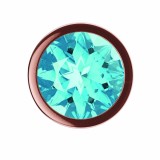 Анальная Пробка Diamond Topaz Shine L (8.3, Ø 3.3 см)