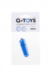 Вибропуля A-Toys Braz 10 режимов, синий (5.5, Ø 1.7 см)