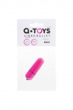 Вибропуля A-Toys Alli ABS 1 режим, розовый (5.5, Ø 1.7 см)