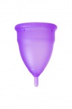 Менструальная чаша Eromantica фиолетовая, размер L (20 мл)