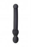 Безремневой нереалистичный страпон Strap-on-me чёрный (S - 24, Ø 2.7 см)