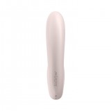 Вибратор с вакуумным стимулятором Satisfyer Sunray, розовый