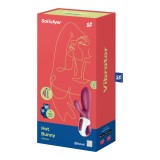 Вибратор-кролик Satisfyer Hot Bunny с функцией нагрева (17.5, Ø 3.7 см)