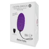 Ocean Breeze 2.0 + LRS виброяйцо с пультом ДУ, фиолетовый (7.5, Ø 3.4 см)