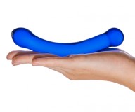 Стеклянный фалос Gläs  для точки G Curved G-Spot Glass Dildo (15.2, Ø 2.5 см)