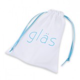 Стеклянный фалос Gläs  для точки G Curved G-Spot Glass Dildo (15.2, Ø 2.5 см)