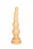 Анальный стимулятор Джага-Джага елочка, телесная (14.5, Ø 3.5 см)