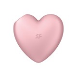 Satisfyer Cutie Heart light вакуумно-волновой стимулятор + вибрация, розовый