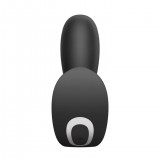Satisfyer Top Secret+ анально-вагинальный вибромассажер со стимулятором клитора, чёрный