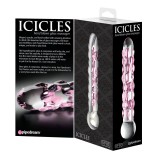 Стеклянный стимулятор Icicles No. 7 (17.8, Ø 3.8 см)