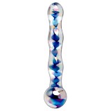 Стеклянный стимулятор Icicles No. 8 (17.8, Ø 3.8 см)