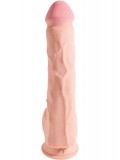 Фаллоимитатор на присоске King Cock Plus Cock with Balls 12