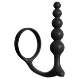 Анальные шарики с эрекционным кольцом Ass-gasm® Cock Ring Anal Beads (12, Ø 2.3 см)