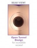 Анальная пробка-туннель прозрачная большая Beginner's Anal Gaper (10.9, Ø 2.5 см)